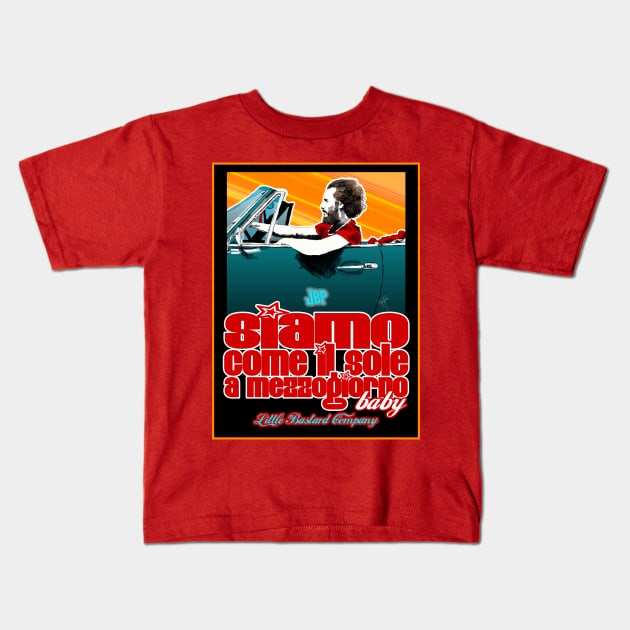 Beach Party Kids T-Shirt by LittleBastard